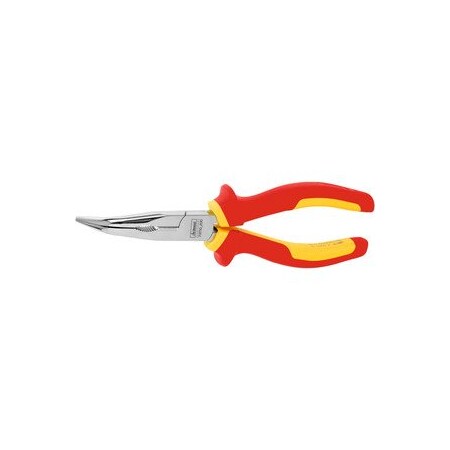 Garant Snipe nose pliers- angled VDE insulated- overall length: 200mm 713710 200